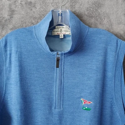 Fairway & Greene Men's Knit Italian Merino Wool LACC Golf Vest Lined  Size Small - Image 1 of 4