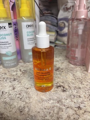 Derma•E Anti-Wrinkle Treatment Oil  2oz Rosehip Fresh SMALL BUSINESS 🌞💐🌺🌝 - Image 1 of 3