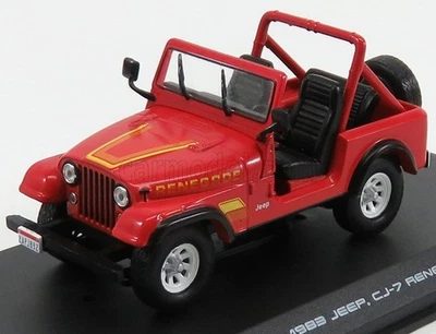 MODELLINO AUTO STATICO GREENLIGHT JEEP CJ 7 RENEGADE OPEN 1983 TERMINATOR 1/43 - Immagine 1 di 4