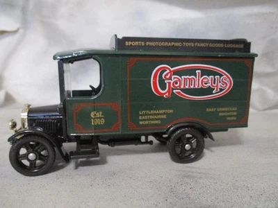 Corgi Classics Gamleys Thornycroft Van Dk Green  5-in Diecast w/Box - Image 1 of 4