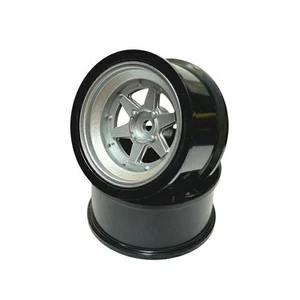 RC-ART Longchamp Tipo Rueda Offset 8 Plata Mate (Serie Quince) 2 piezas - Imagen 1 de 2