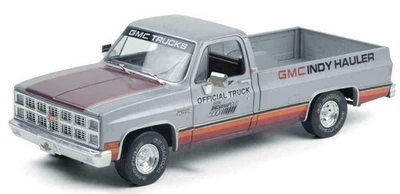 GREENLIGHT, GMC Sierra Grande Classic 1500 pickup 1981 Indy Hauler grigio 65T... - Immagine 1 di 4