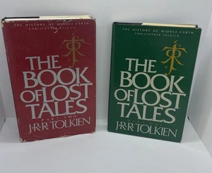 JRR Tolkien~The Book of Lost Tales: Part 1 And 2~]st Edition~Middle Earth/Rare - Foto 1 di 15