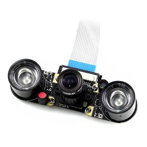 Raspberry Pi Camera Module IR Night Vision 3.6mm Fish Eye Mini Octoprint Kit F - Zdjęcie 1 z 6