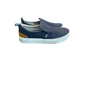Zapatillas sin cordones Tom’s azul marino para mujer. Talla 8 - Imagen 1 de 5