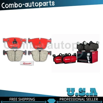 Juego de pastillas de freno de disco delanteras traseras Brembo para BMW 645Ci 2004-2005 Foto 1 de 3