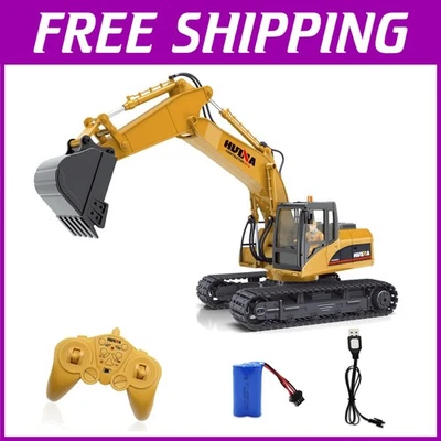 2.4GHz Remote Control Excavator with Metal Shovel & Safe Eco-Friendly Design - Image 1 of 4