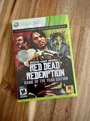 Red Dead Redemption Game of the Year Edition (Xbox 360) CIB w/Map Tested zombies - Image 1 of 3