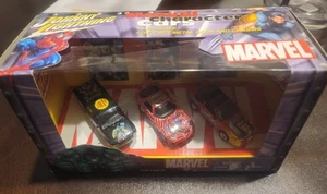 Johnny Lightning Marve Character Cars Lot of 3 Hulk Spiderman and XMen Wolverine - Picture 1 of 4