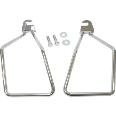 Alforja de disco duro compatible con cromo perno único Softail 05-211 Foto 1 de 3