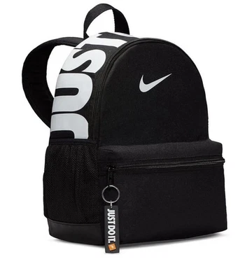 Nike Kids Brasilia JDI Mini Backpack 11L Black White DR6091 010 New - Image 1 of 4