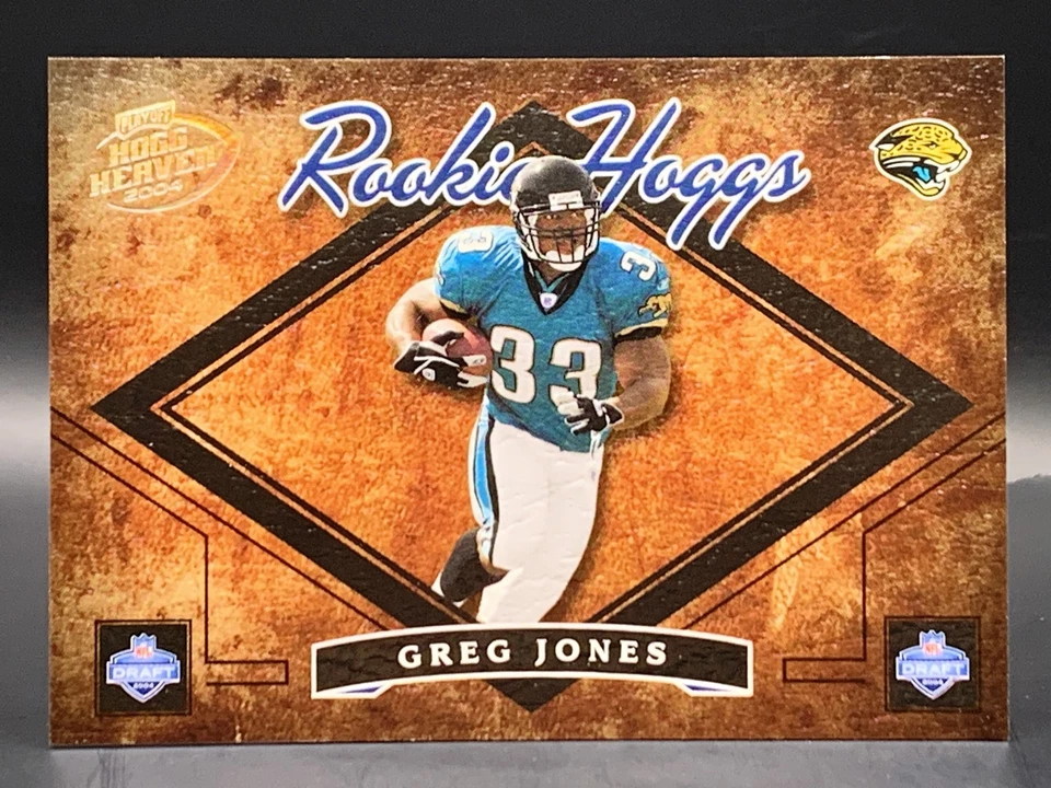 2004 Playoff Hogg Heaven Greg Jones Rookie /750 -  Jacksonville Jaguars - Image 1 of 2