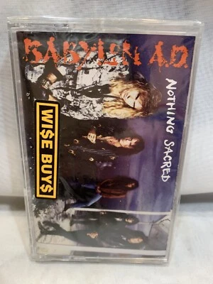 Nothing Sacred by Babylon A.D. (Cassette, Arista) Sealed - Image 1 of 3