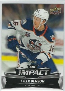 2019-20 Upper Deck AHL Impact Tyler Benson #I-9