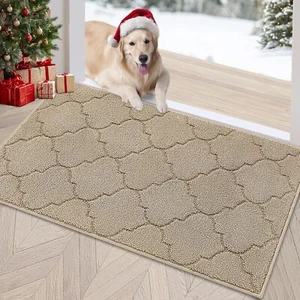Absorbent Rectangle Doormat 36"x59" - Perfect for Indoor & High Traffic Areas - Picture 1 of 8