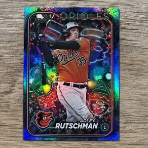 2024 Topps Holiday Series - Blue Foil Adley Rutschman #H194 - Picture 1 of 2