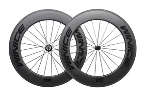 Ruedas de carbono 88C profundo R13 cubo 700C Juego de ruedas de bicicleta de carreras para bicicleta de carretera UD - Imagen 1 de 9