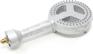 Cabezal De Quemador De Hierro Fundido Alta Presion Con Conector De Laton - Picture 1 of 5