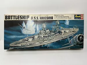 Revell Battleship USS Arizona Model Kit 1 / 720 Scale 1987 Sealed - Picture 1 of 12