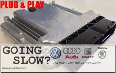 VW GOLF 5 1.9 TDI BXE 105 TUNED ECU 145HP REMAP IMMO OFF PLUG & PLAY 03G906021PM - Image 1 of 3