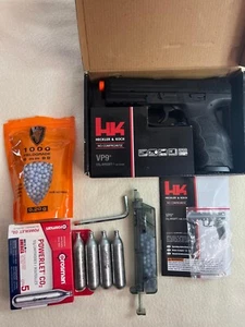Elite Force H&K Heckler & Koch VP9 6mm CO2 Powered Airsoft Pistol Black - Picture 1 of 14