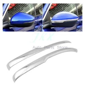 For Honda Accord 18-22 Plate ABS Door Wing Side Mirror Rearview Cover Trim k 2pc - Picture 1 of 10