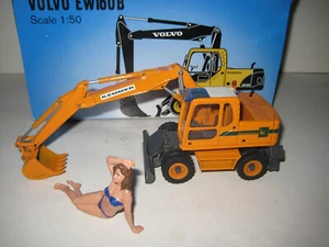 VOLVO EW 160 B BAGGER TIEFLÖFFEL MOBIL KEMMER #567 NZG 1:50 OVP - Bild 1 von 3