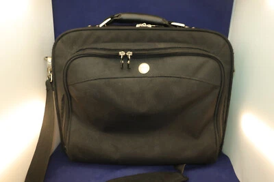 "Bolso mensajero de hombro genuino Dell negro de nailon de 17"" para computadora portátil" Foto 1 de 4