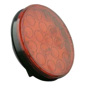 Trux TLED-4100R - 4 pulgadas 19 diodos redondos rojos LED luz de parada, cola y giro - Imagen 1 de 3