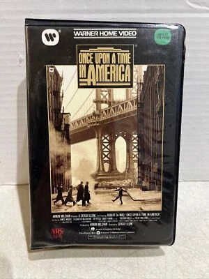 Once Upon A Time In America - 2 VHS Tapes ( 1968 ~ 1969 ) With Clamshell Case  - Image 1 of 4
