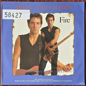 BRUCE SPRINGSTEEN FIRE 5-TRACK 12 INCH AUSTRALIA PROMO EP, ALL LIVE SONGS, MINT - Picture 1 of 3