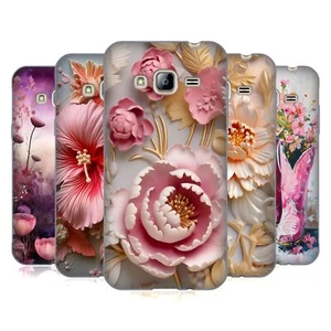 OFFICIAL HAROULITA LEAVES AND FLOWERS SOFT GEL CASE FOR SAMSUNG PHONES 3 - Picture 1 of 10