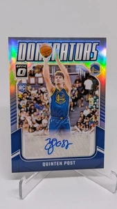 2024-25 Panini Donruss Optic Basketball Quinten Post Auto RC /99 - Picture 1 of 2