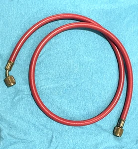 Yellow Jacket 21648 48" Red Charge Hose, Plus II 1/4" - Picture 1 of 6