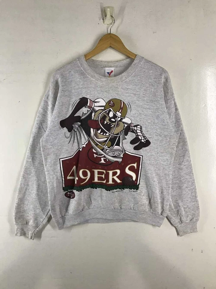 Sudadera 49ers Taz NFL cuello redondo KV38970 Foto 1 de 1