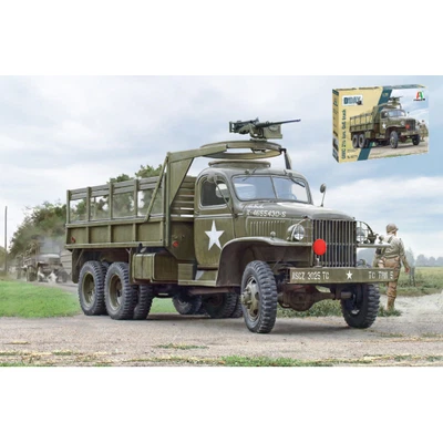 GMC 2,5 Ton. 6x6 TRUCK D-DAY 80th ANNIVERSARY KIT 1:35 Italeri Kit Mezzi Militar - Photo 1/3