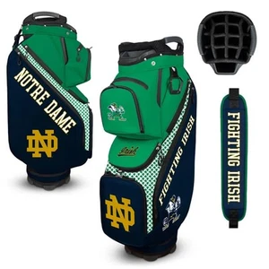 NEW Team Effort Golf Clubhouse Cooler Cart Bag - NCAA Notre Dame Fighting Irish - Picture 1 of 1