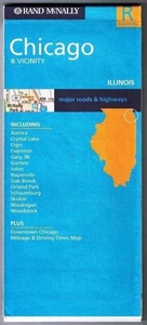 Chicago & Vicinity Illinois Road Map 2004 Cover Rand McNally - Picture 1 of 1