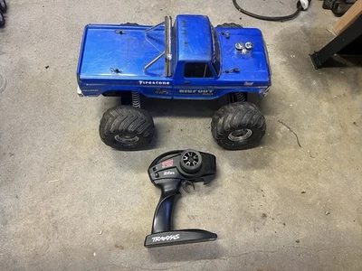 Traxxas Bigfoot Stampede 2WD Monster Truck  Spektrum Brushless Combo  Body - Image 1 of 4