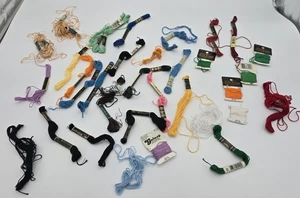 Lot Of Embroidery Thread Floss Various Colors and Manufacturers See Pictures - Picture 1 of 10