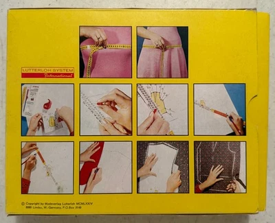 Kits de patrones de costura Lutterloh System International The Golden Rule 1986 Alemania Foto 1 de 4