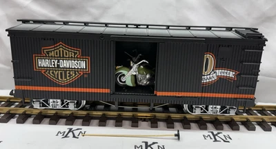 LGB 4067 HD Limited Edition Harley-Davidson MotorCycles 90th Ann Boxcar Custom - Image 1 of 4