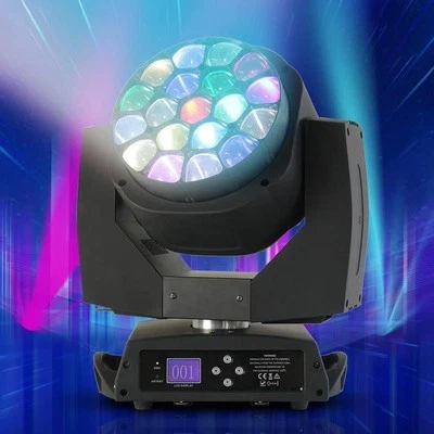 285W 19x15W Full-Color Large Honeycomb Moving Head Zoom Wash Light - Image 1 of 4