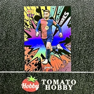 DAKA TOP AUDIENCE 2024-25 FERRAN TORRES /199 PINK REFRACTOR KABOOM! BARCELONA - Picture 1 of 2