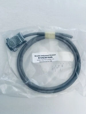 Brooks Instrument ~ S124Z361AAA ~ D-Conn, Mass Flow Controller, 5ft - Image 1 of 3