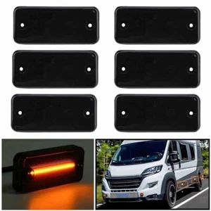 6X LED Feu de Marquage Latéral Clignotants Latéraux pour Fiat Ducato Citroen Peugeot - Photo 1/8