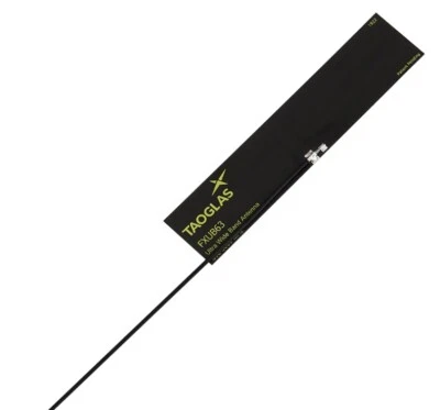 Antena de banda ultra ancha Taoglas FXUB63 698-3000 MHz u.FL Cat-1 LTE, Cat-m LTE Foto 1 de 2