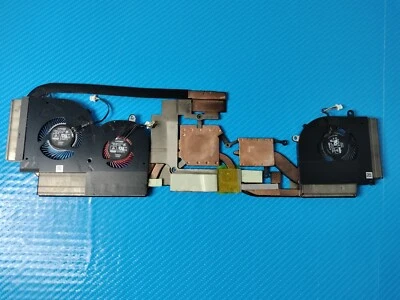 MSI P65 Creator 8RE 15.6" Genuine CPU Cooling Fans w/Heatsink E322500290 - Image 1 of 4