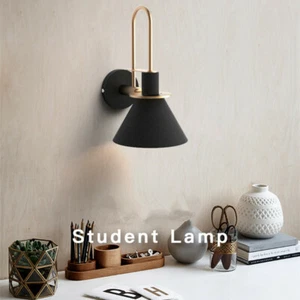 Black Wall Lamp Hallway Indoor Wall Lights Bedroom Wall Sconce Bar Wall Lighting - Picture 1 of 9