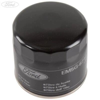 Genuine Ford B-Max C-Max EcoSport 1.4 1.6 Ti Engine Oil Filter EcoBoost 1883037 - Image 1 of 4
